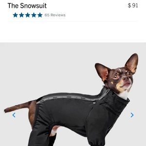 Canada Pooch Dog Snow Suit - Thermal lined waterproof - Size 14